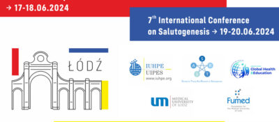UMED gospodarzem 12th IUHPE European Conference on Health Promotion oraz 7th International Conference on Salutogenesis – Zgłoś swój abstrakt!